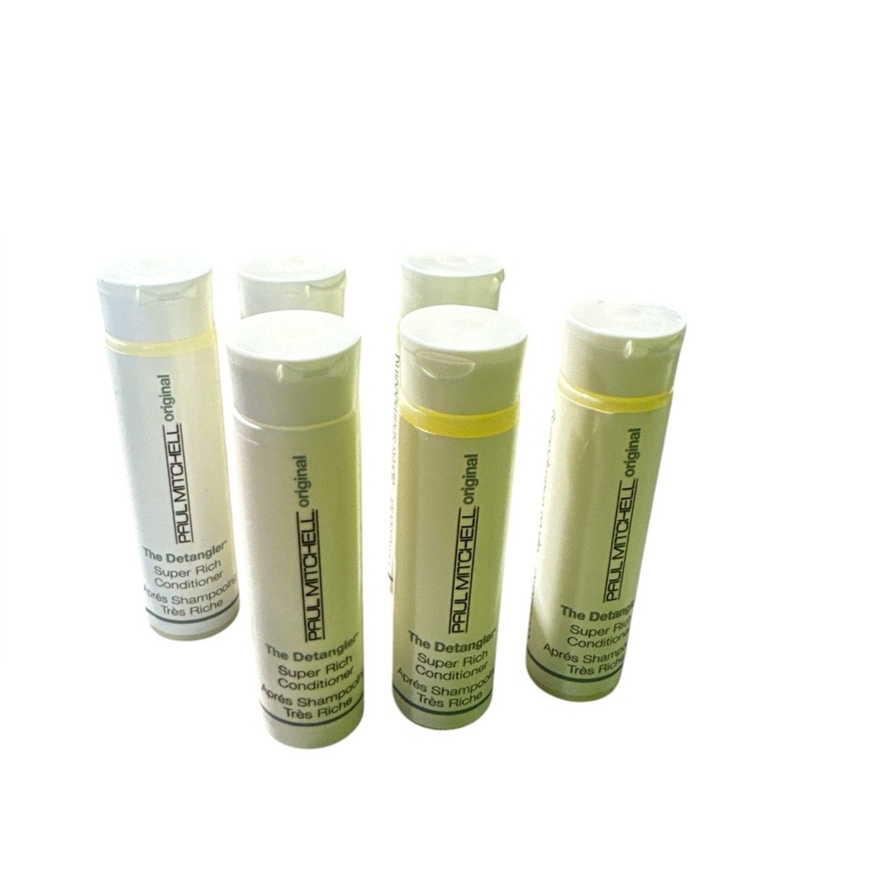 Set of 6 Travel Paul Mitchell Original Detangler Super Rich Conditioner ONLY